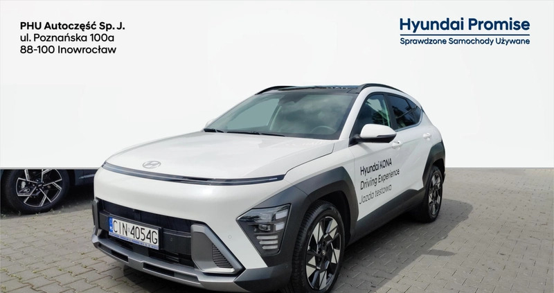 Hyundai Kona cena 145900 przebieg: 1291, rok produkcji 2023 z Inowrocław małe 407